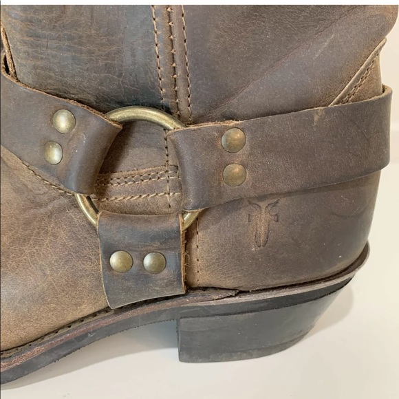 Frye Harness 12R Oiled Leather Boots - Picture 6 of 12